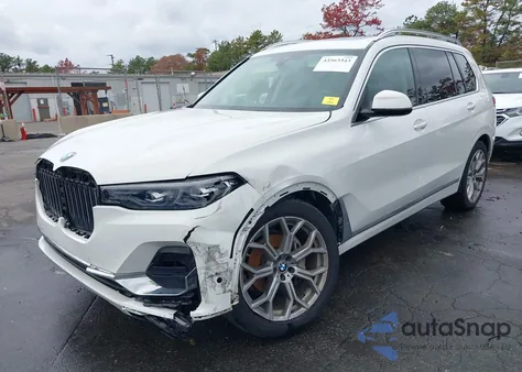 2020 BMW X7 xDrive40I z USA, uszkodzony, nr VIN 5UXCW2C00L9A00133